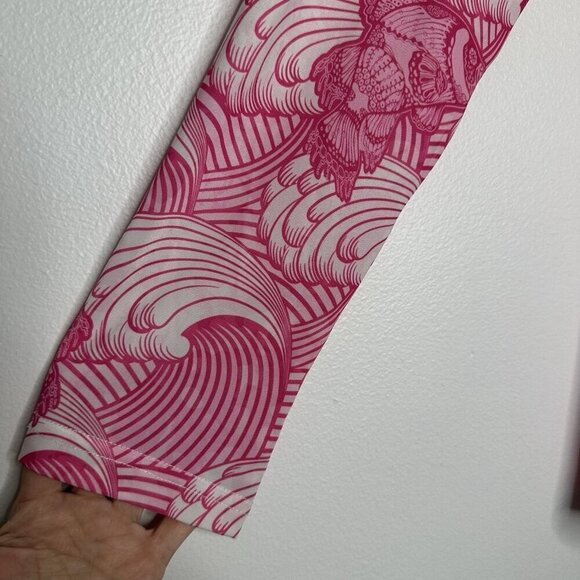 Jean Pierre Klifa Beach Hoodie Size M Pink Rip tide Golf - Picture 6 of 9